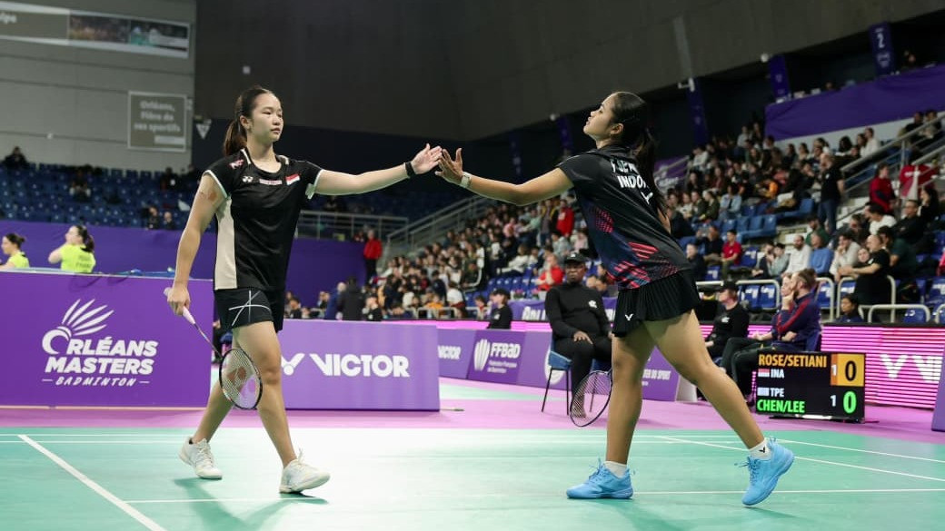 Rachel/Febi di 16 besar Orleans Masters 2026