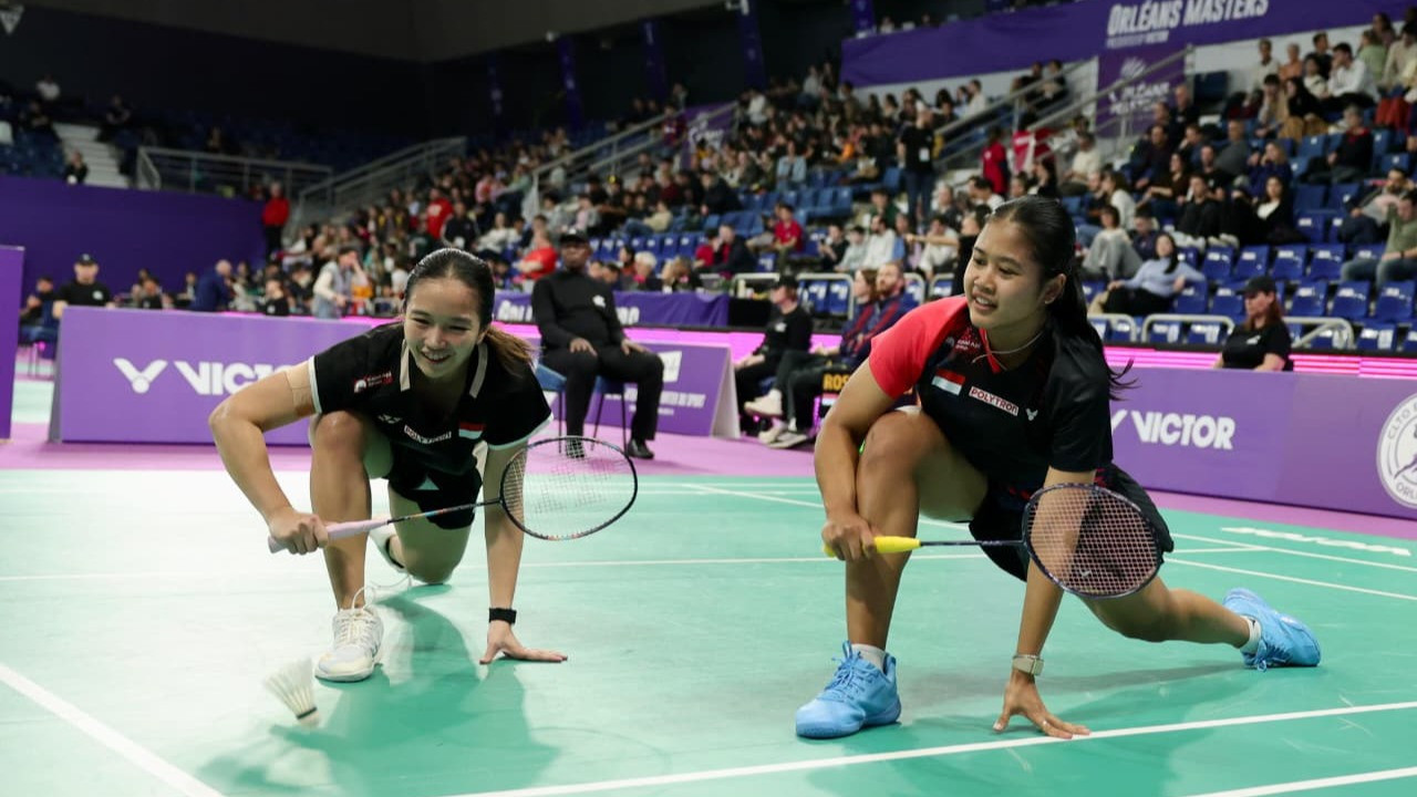 Rachel/Febi di 16 besar Orleans Masters 2026
