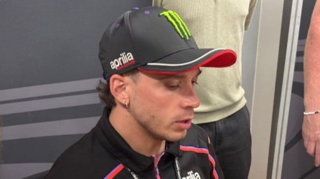 Pembalap Aprilia Racing, Marco Bezzecchi