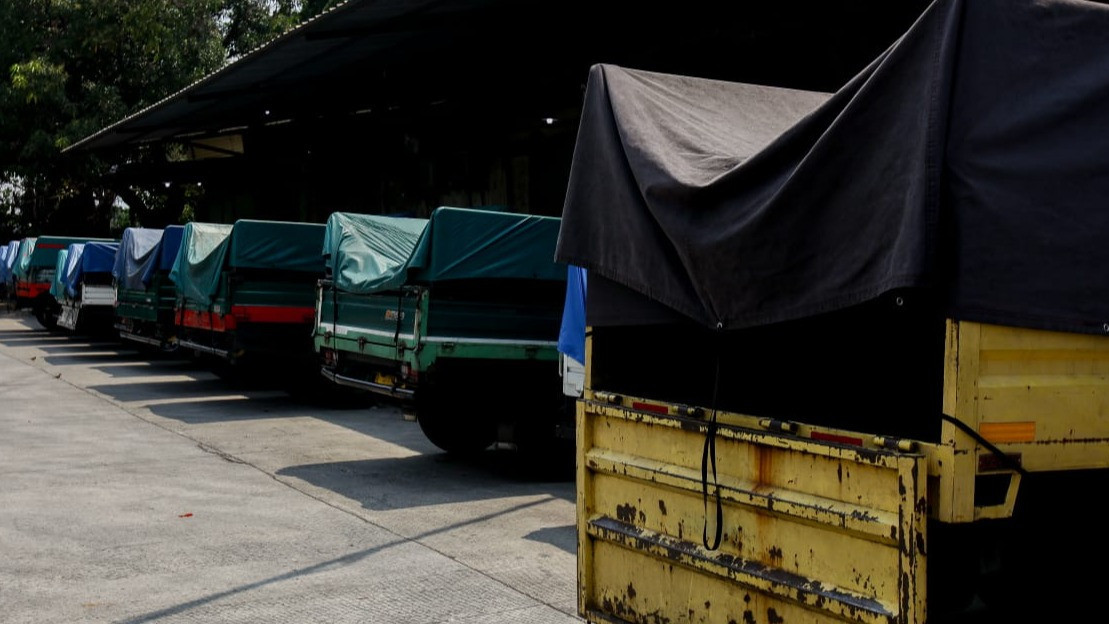 Berita Foto: Gudang Beras Cipinang Sepi Jelang Idulfitri 1447 H, Operasional Berhenti Sementara