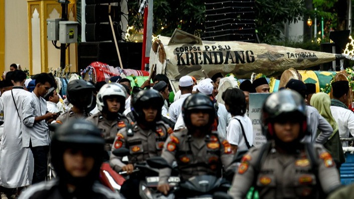 Berita Foto: Pemprov DKI Hadirkan "Eid Mubarak Jakarta, Rhythm of Fountain" di Bundaran HI
            - galeri foto
