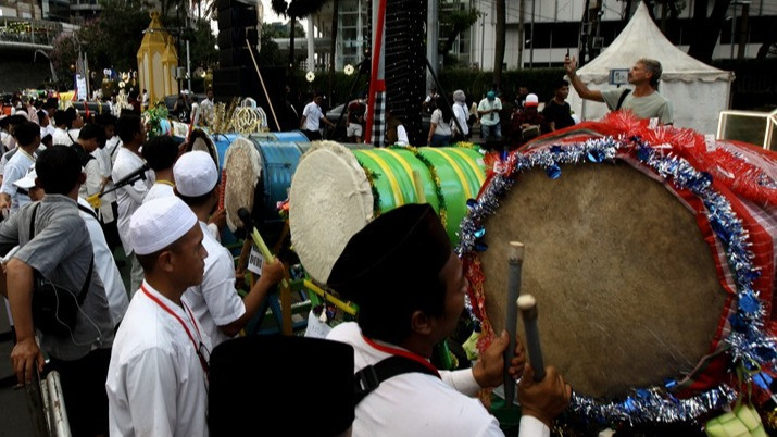 Pemprov DKI Hadirkan Eid Mubarak Jakarta, Rhythm of Fountain di Bundaran HI