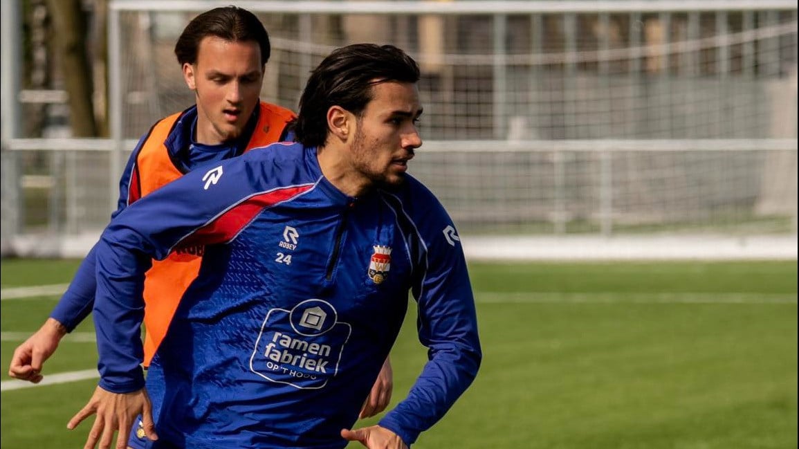 Nathan Tjoe-A-On bersama Willem II