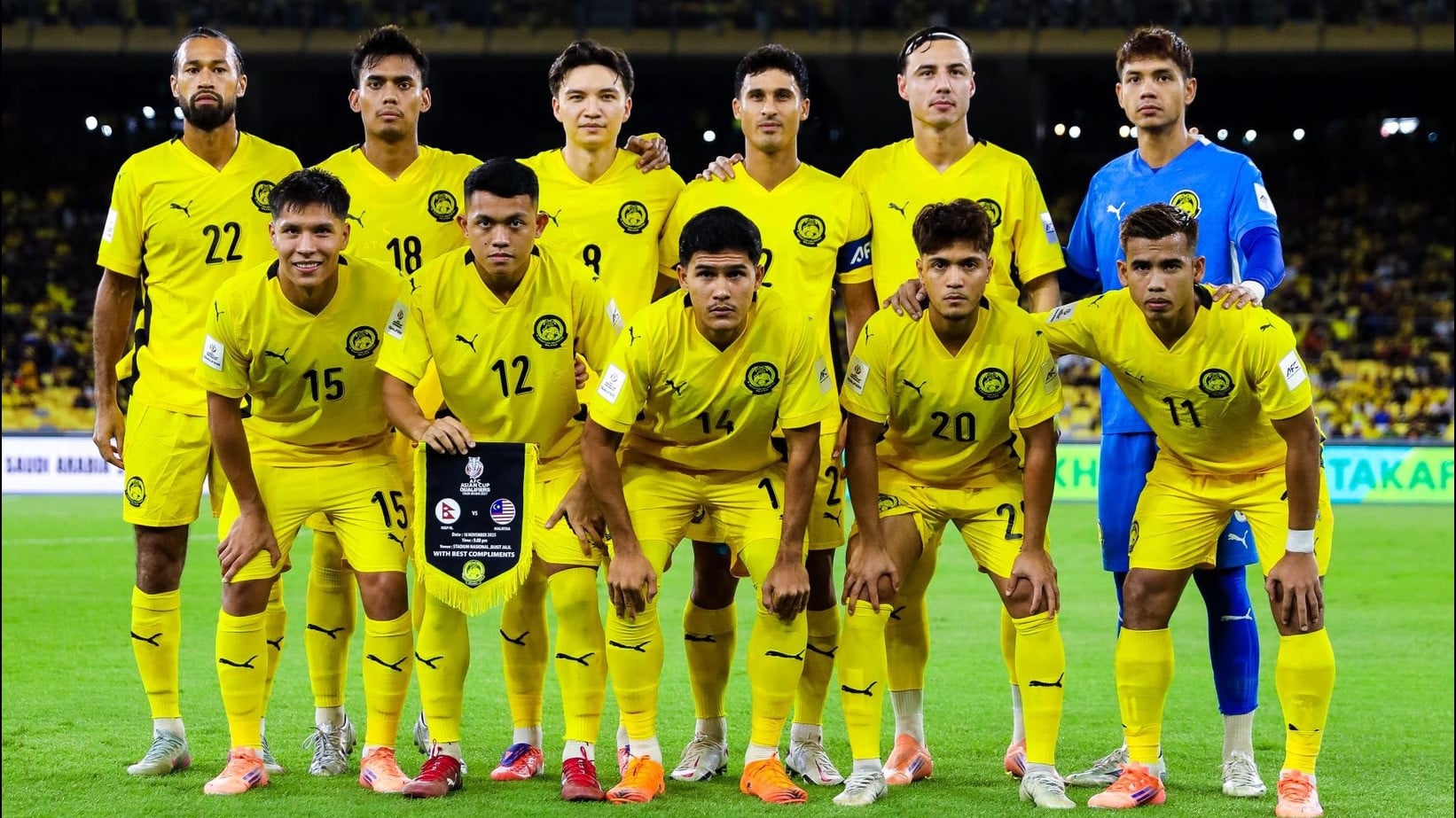 Malaysia Terjun Payung di Peringkat FIFA Ranking