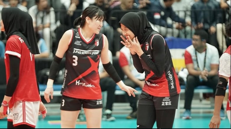 Fans Red Sparks Pengin Megawati Hangestri Comeback, tapi yang Kembali Lagi ke Korea Selatan Malah Vanja Bukilic
            - galeri foto