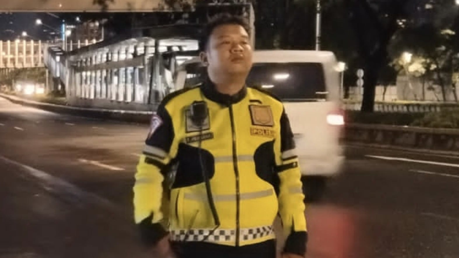 Brigadir Fajar Permana anggota Ditlantas Polda Metro Jaya yang gugur karena kelelahan saat PAM mudik Lebaran 2026.