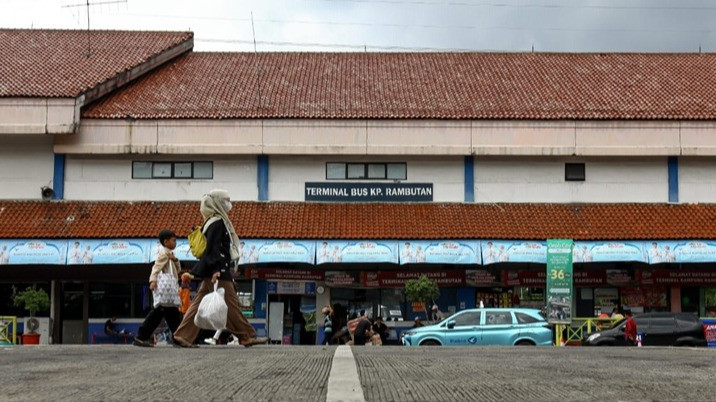 Arus Balik Lebaran di Terminal Kampung Rambutan, Selasa (24/3/2026)
