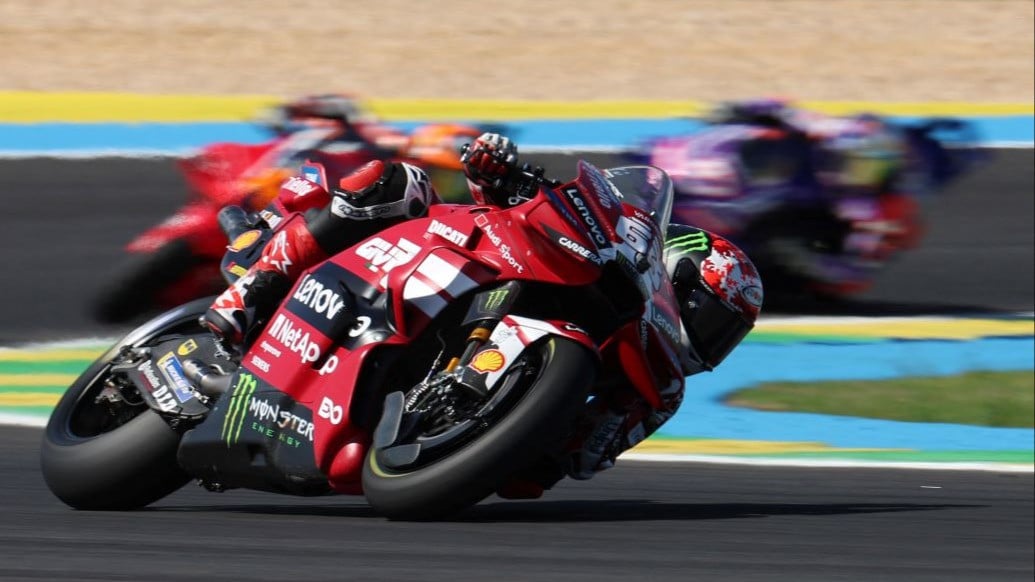 Francesco Bagnaia gagal finis usai terjatuh di MotoGP Brasil 2026