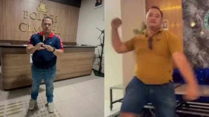 Mitra MBG Batujajar, Hendrik Irawan melaporkan akun media sosial ke Polres Cimahi imbas video joget dan pengakuan mendapat insentif Rp6 juta viral di media sosial