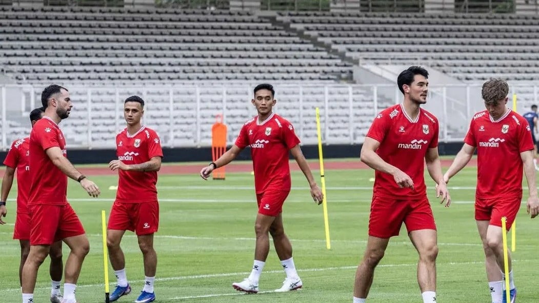Latihan Timnas Indonesia