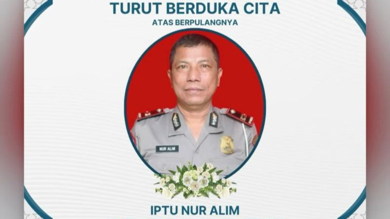 Kepala Pos Pengamanan Tugu yang juga Kanit Lantas Polsek Gedongtengen, Kota Yogyakarta, Iptu Nur Alim.