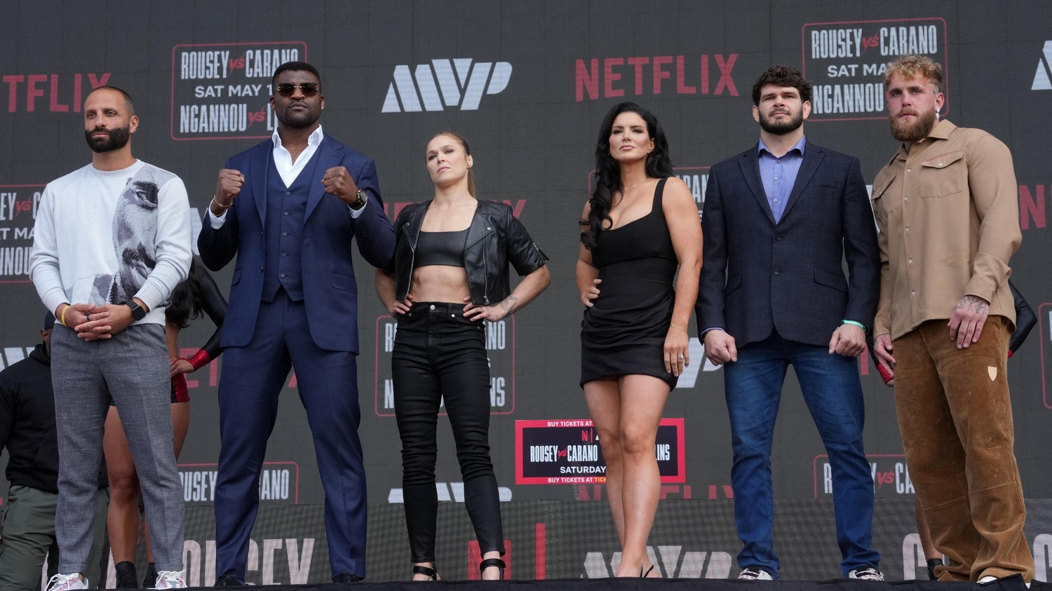 Para petarung di duel MMA, Ronda Rousey vs. Gina Carano