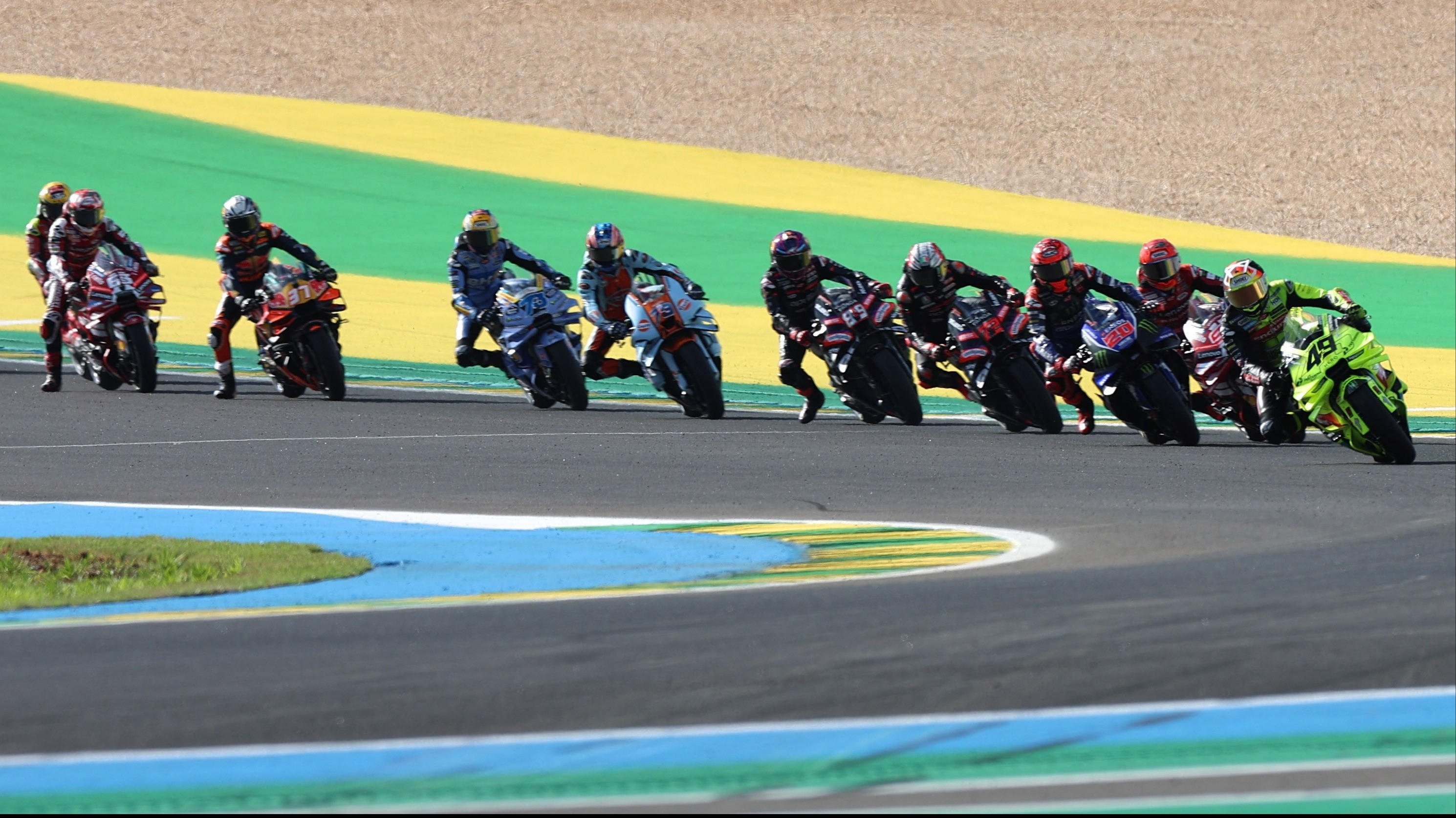 Marco Bezzecchi kembali finis terdepan di MotoGP Brasil 2026