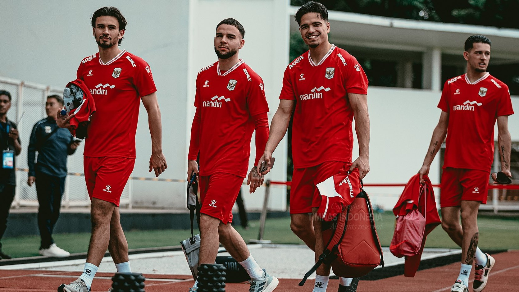 Para Pemain Timnas Indonesia di Sesi Latihan Jelang FIFA Series 2026