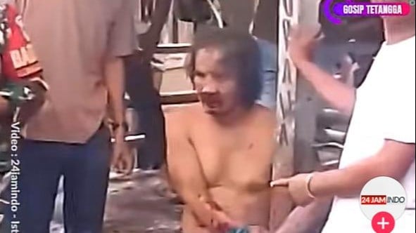 Detik-detik Ustaz Diamuk Massa Usai Digerebek Bersama Istri Orang