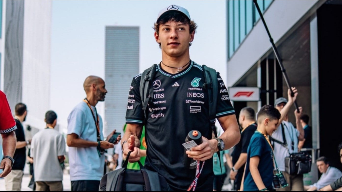 Pembalap tim Mercedes AMG, Kimi Antonelli