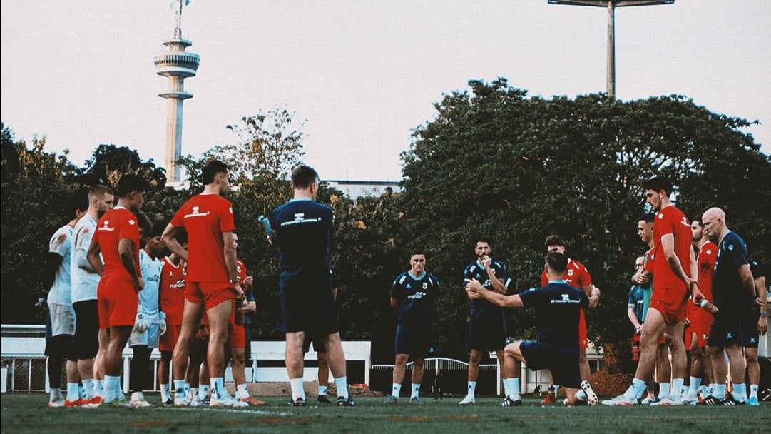 Timnas Indonesia jelang hadapi Saint Kitts and Nevis