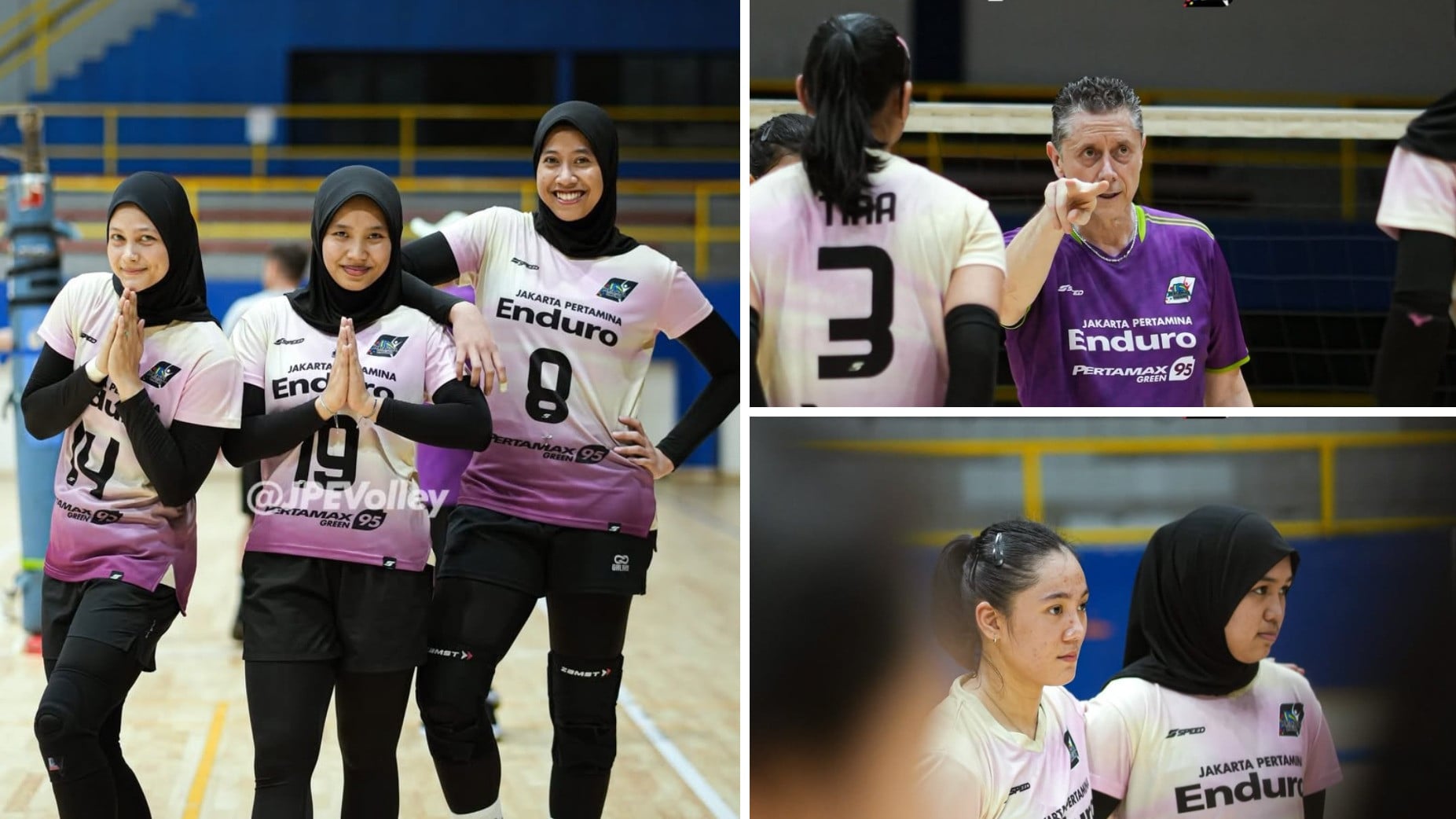 Latihan Jakarta Pertamina Enduro jelang Final Four