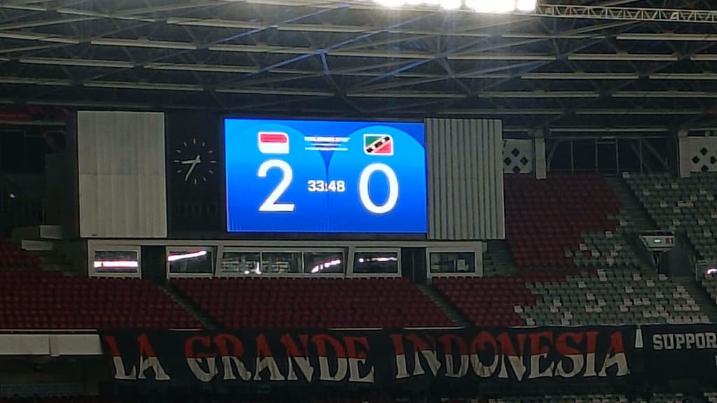 Skor Timnas Indonesia Vs Saint Kitts and Nevis