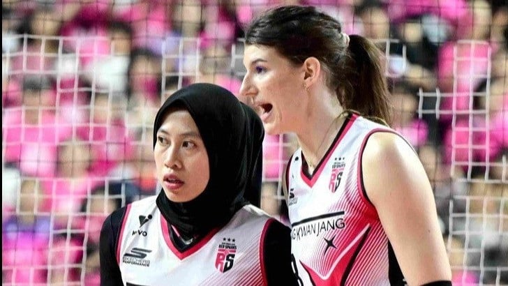 Megawati Hangestri dan Vanja Bukilic