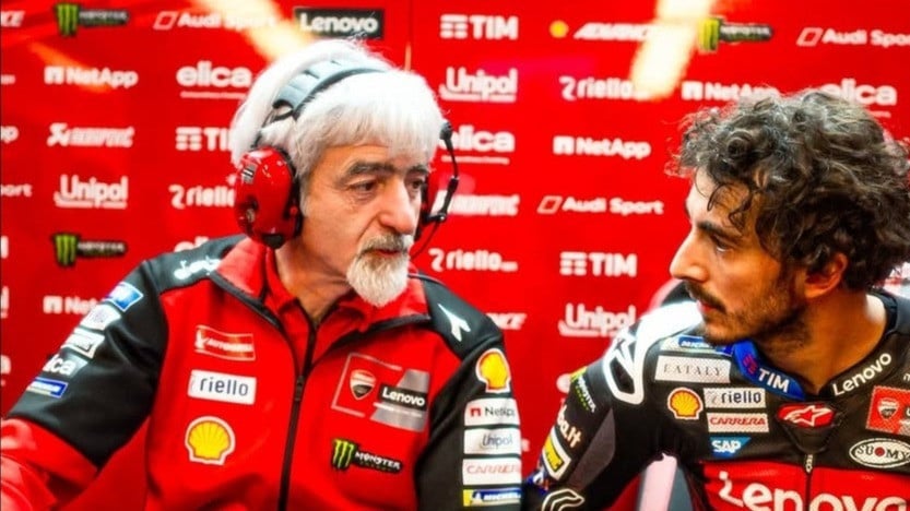 Gigi Dall Igna dan Francesco Bagnaia