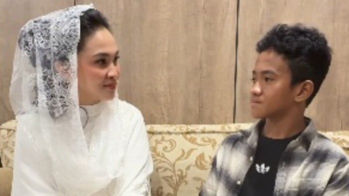 Gubernur Malut, Sherly Tjoanda ajak berbicara bahasa Inggris dengan Altaf, bocah asal Ternata yang diduga di-bully teman-temannya