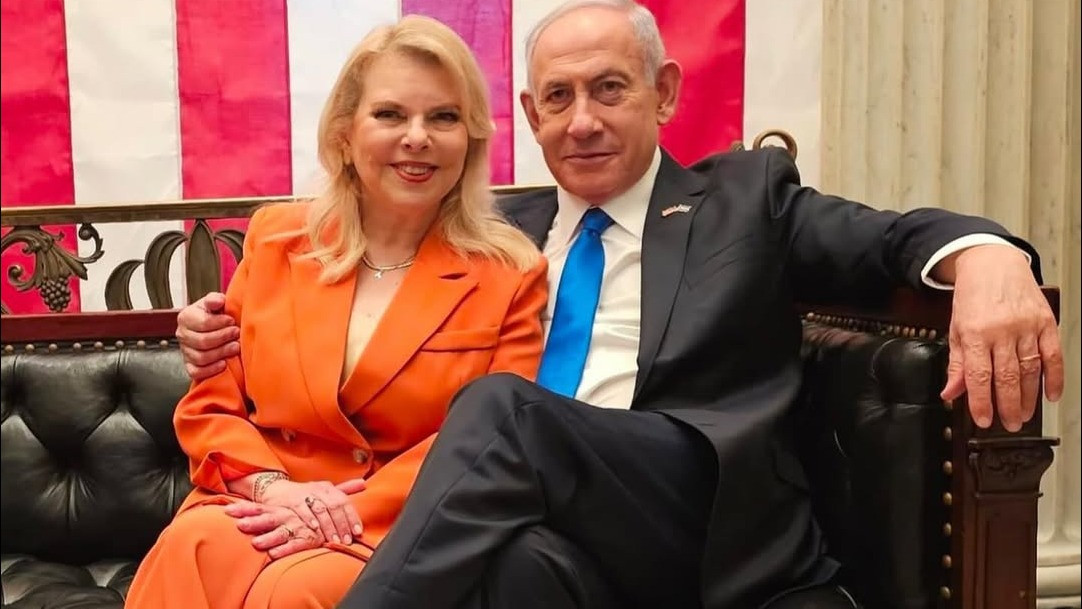 PM Israel, Benjamin Netanyahu dan sang istri, Sara Netanyahu