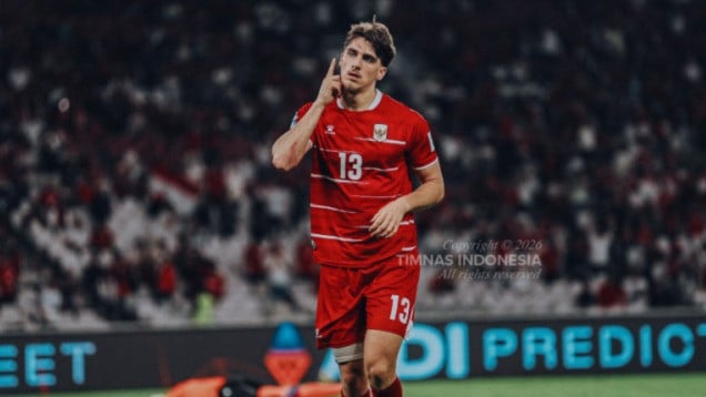 Striker Timnas Indonesia Mauro Zijlstra