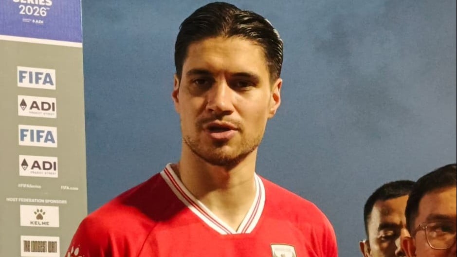 Pemain Timnas Indonesia Kevin Diks