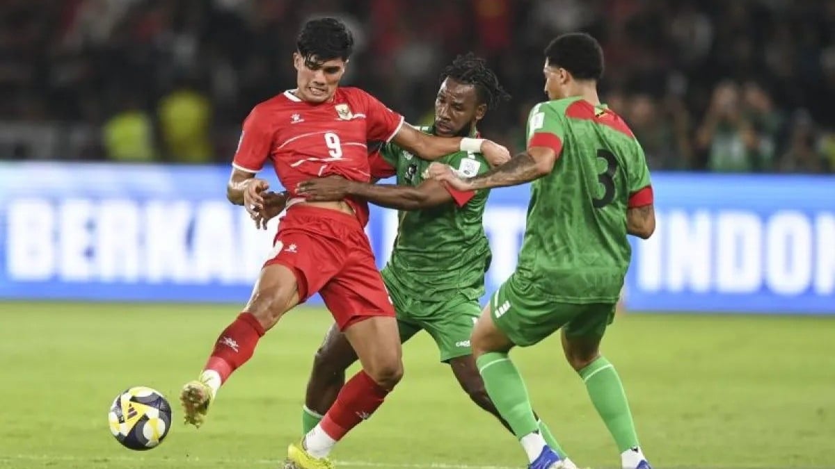 Timnas Indonesia saat menang atas Saint Kitts and Nevis