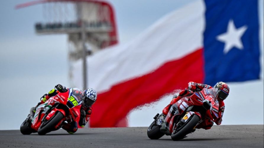 Marc Marquez saat mengaspal di Circuit of the Americas pada MotoGP Amerika 2026