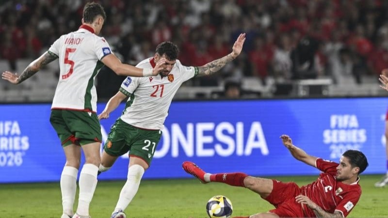 Laga Timnas Indonesia vs Bulgaria