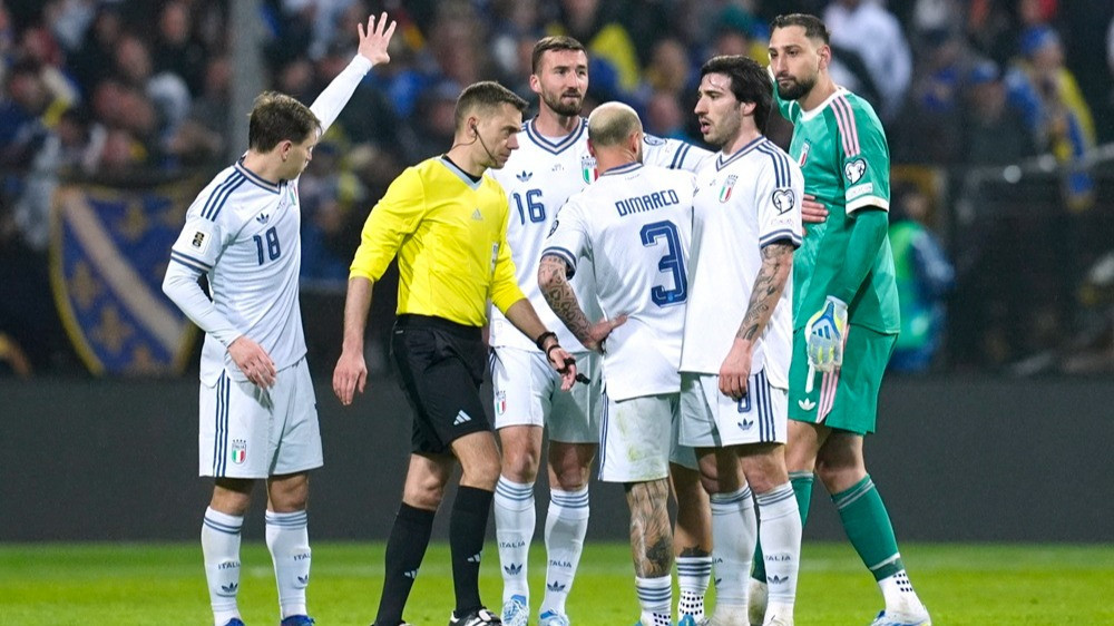 Timnas Italia dikalahkan Bosnia