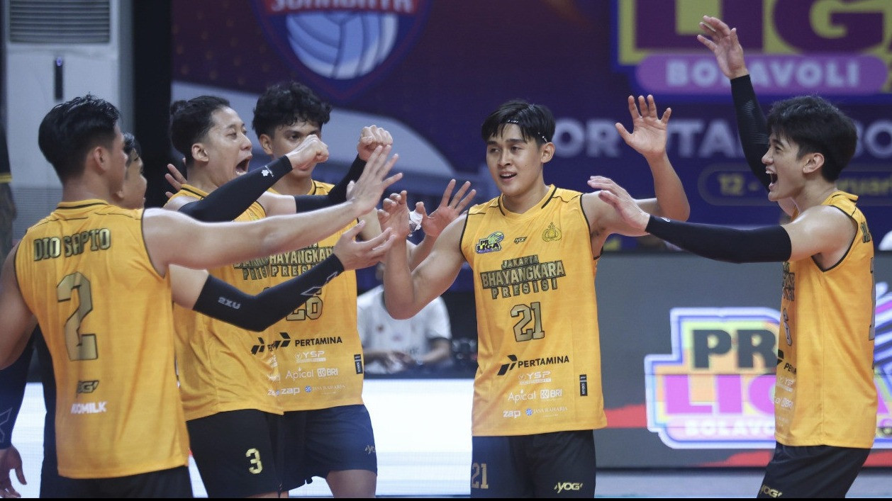 Pemain Jakarta Bhayangkara Presisi di Proliga 2026
