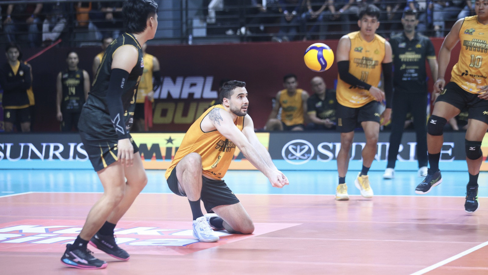 Pemain asing Jakarta Bhayangkara Presisi, Martin Atanasov di final four Proliga 2026.