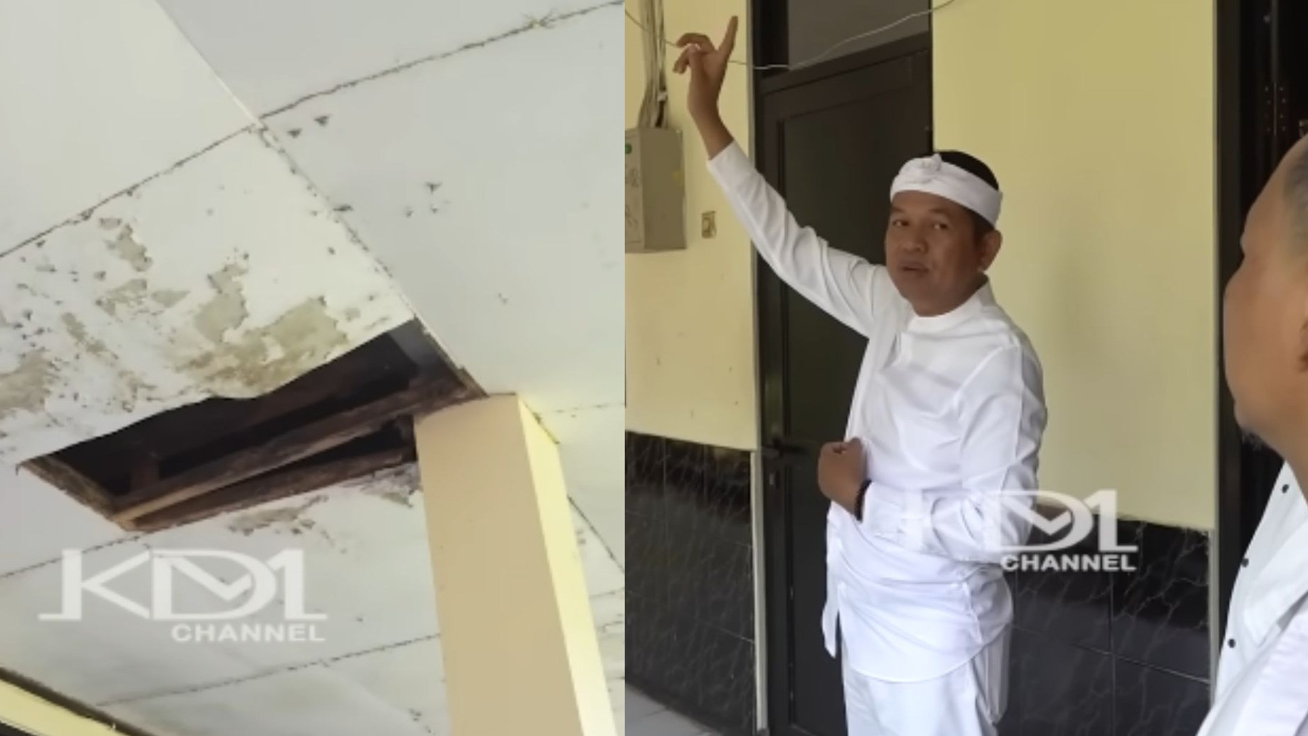 Dedi Mulyadi sidak sekolah kotor dan rusak