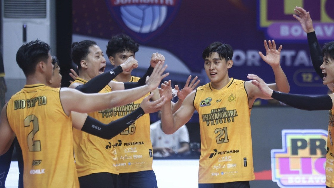 Pemain Jakarta Bhayangkara Presisi di Proliga 2026