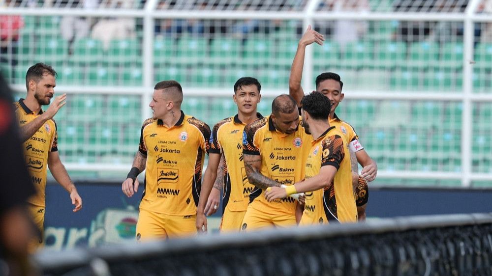 Persija Jakarta ditaklukkan Bhayangkara 2-3