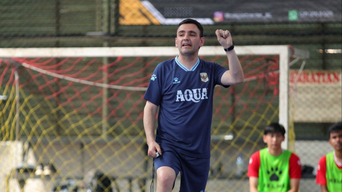 Pelatih Timnas Futsal Indonesia Hector Souto