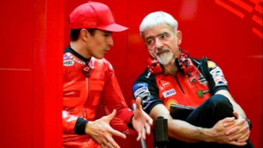 Marc Marquez dan Gigi Dall Igna