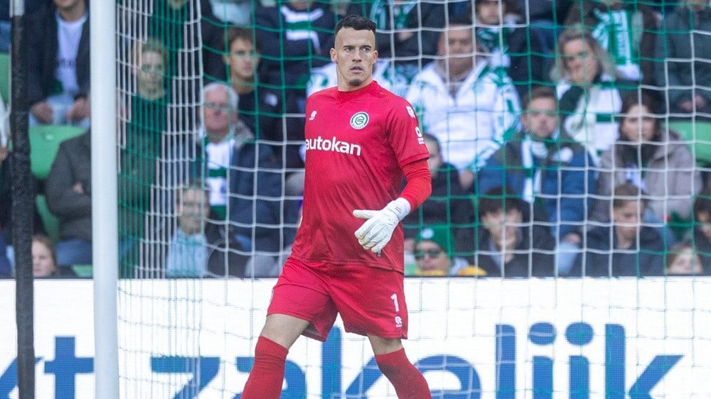 Kiper FC Groningen Etienne Vaessen