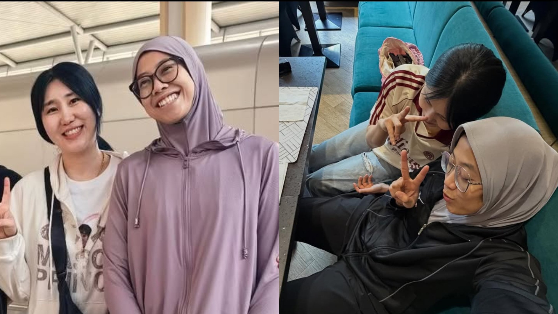 Kapten Red Sparks, Yeum Hye-seon dan Megawati Hangestri di Indonesia