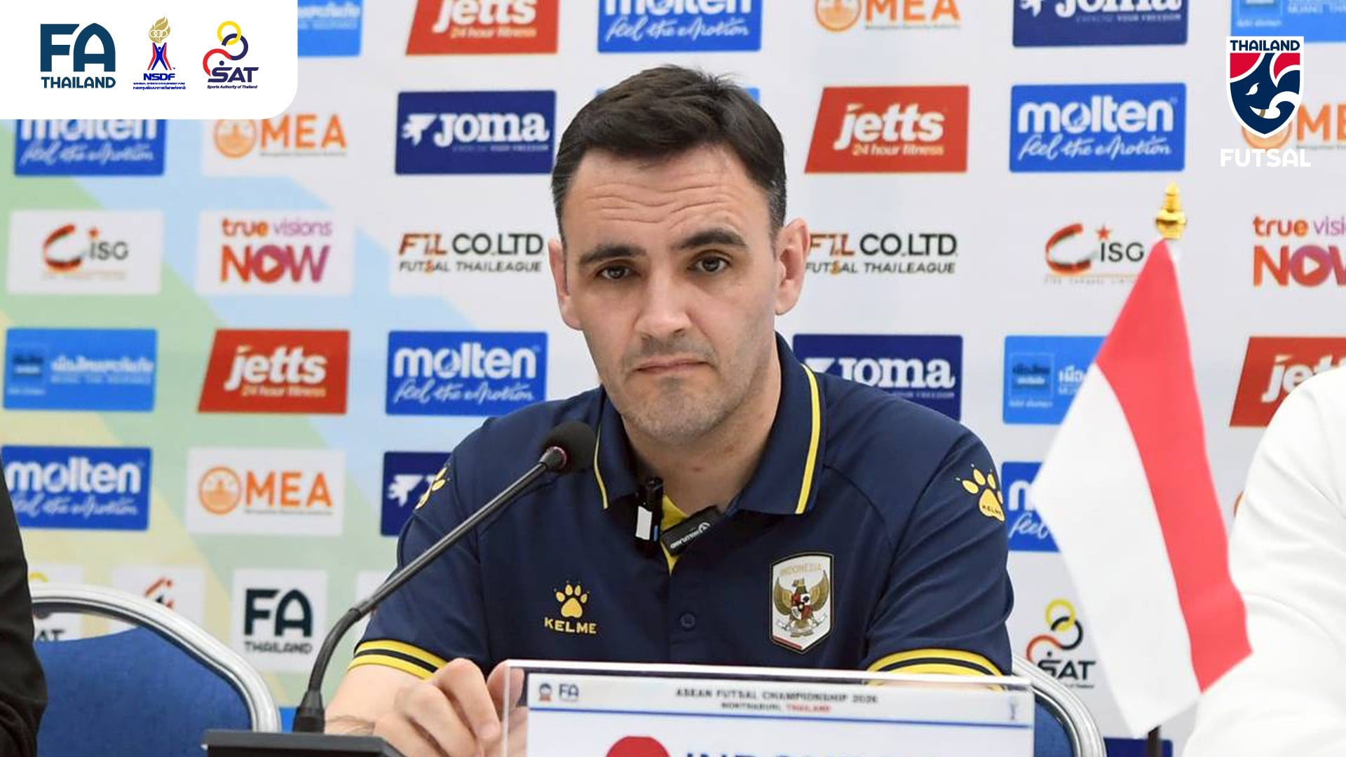 Pelatih Timnas Futsal Indonesia Hector Souto