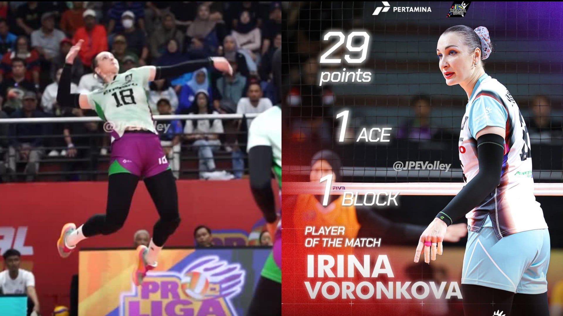 Mengenal Irina Voronkova, Mesin Pencetak Poin yang Bawa Jakarta Pertamina Enduro Melonjak di Final Four Proliga 2026!