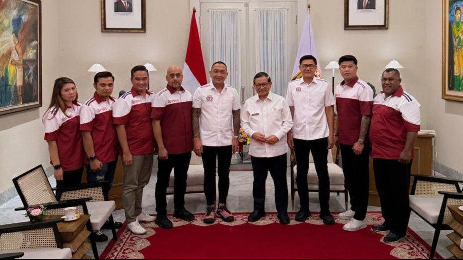 Audensi Pengurus Besar Olahraga Domino Nasional (PB ORADO) dengan Gubernur DKI Jakarta, Pramono Anung