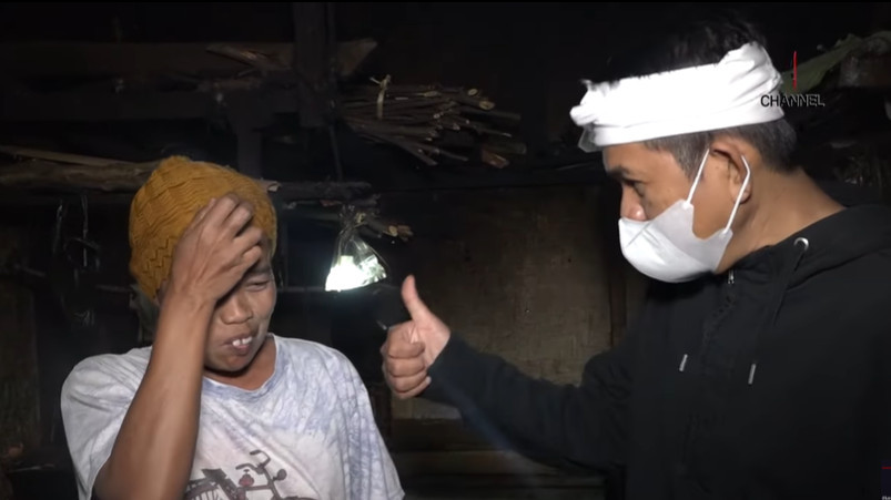 Dedi Mulyadi terkejut lihat makanan yang dikonsumsi warganya