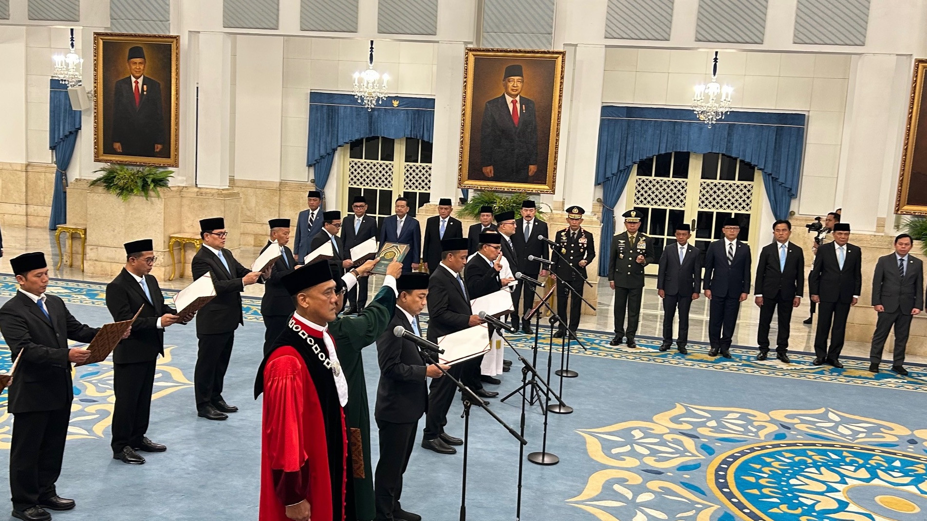 Pelantikan Hakim Konstitusi Mahkamah Konstitusi