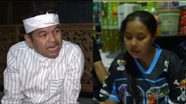 Gubernur Jawa Barat Dedi Mulyadi dan Nina Saleha, orang tua bayi yang tertukar di RSHS Bandung