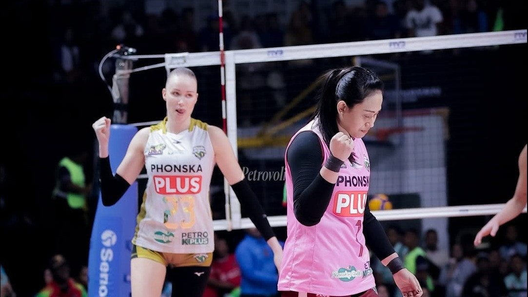 Gresik Phonska Plus Pupuk Indonesia Kudeta Jakarta Pertamina Enduro Berkat Duet Maut Annie Mitchem dan Oleksandra Bytsenko!