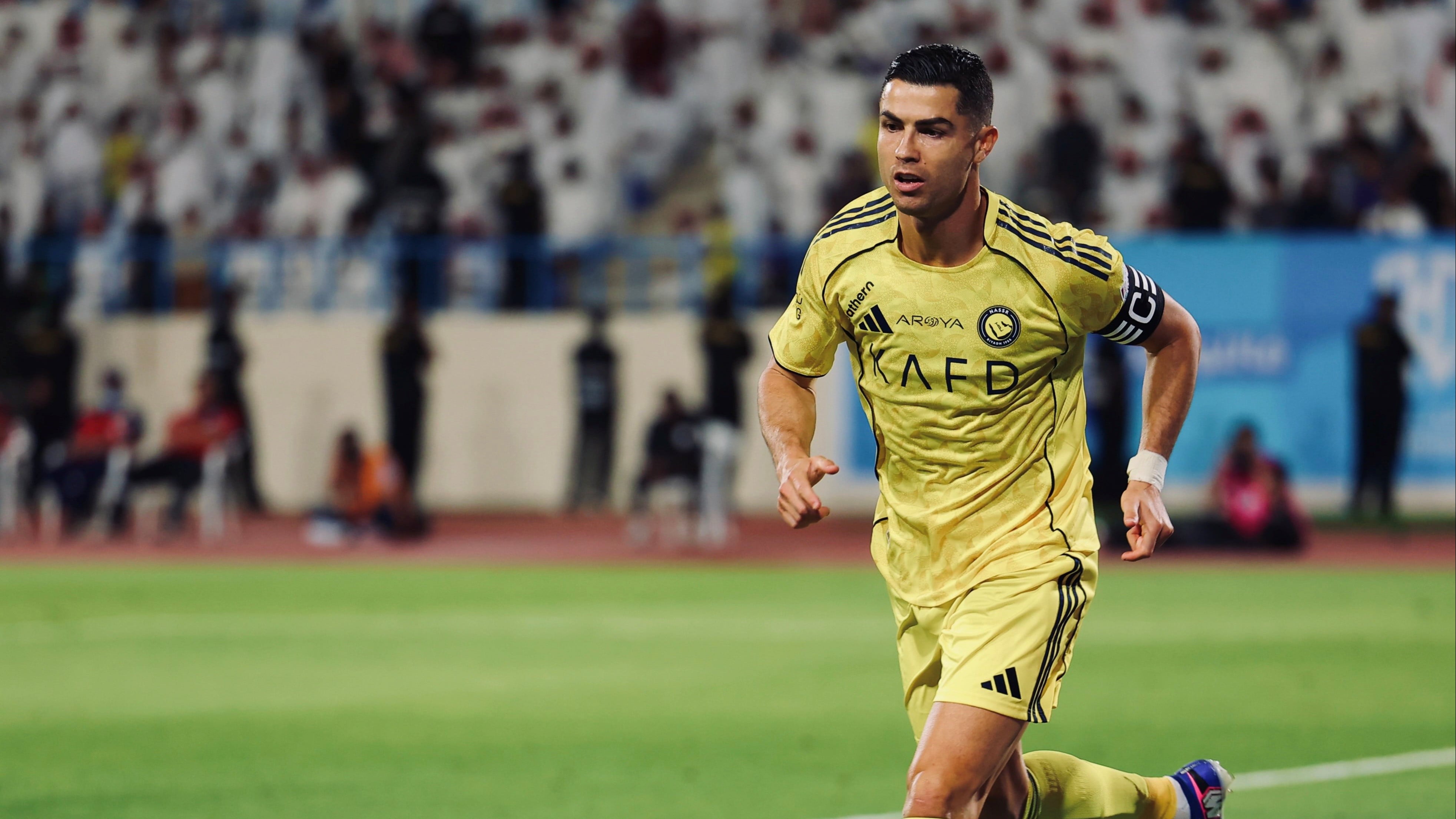 Cristiano Ronaldo di laga Al Okhdood vs Al Nassr, Minggu (12/4/2026)